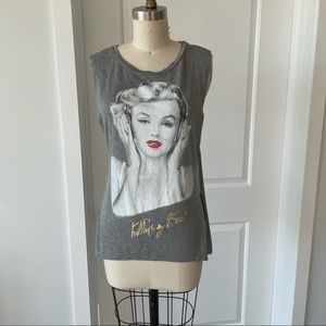 Marilyn Monroe Back Cut Out Top